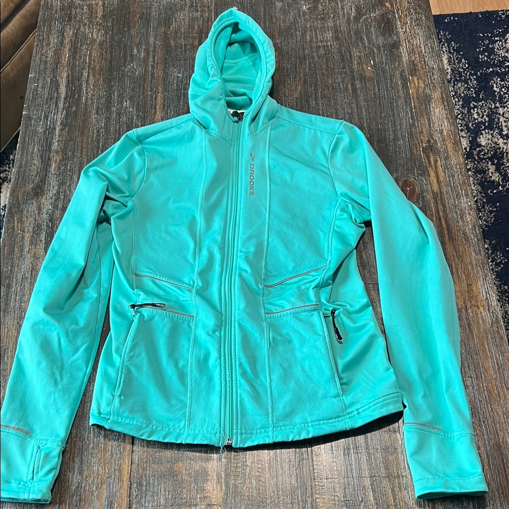 Brooks Women's Teal Running Jacket